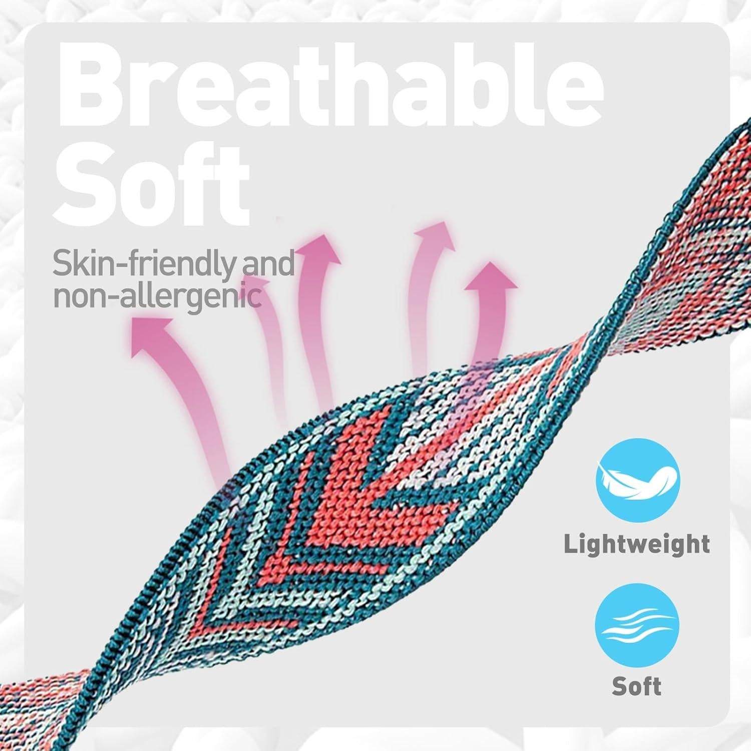 Paquete de 3 Correas de Reloj Nylon LYSANDRA para Smartwatch 3Plus