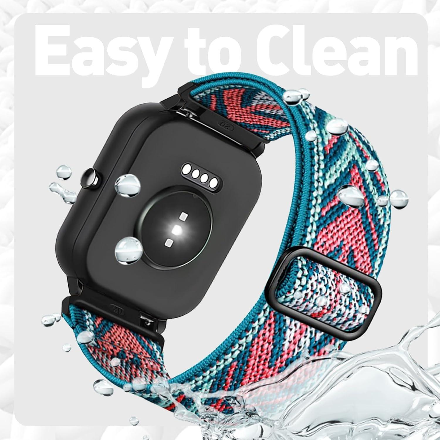 Paquete de 3 Correas de Reloj Nylon LYSANDRA para Smartwatch 3Plus