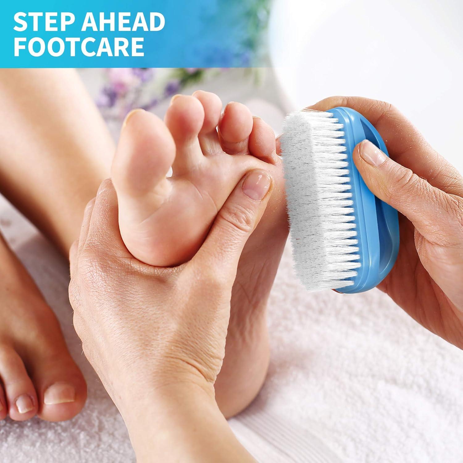 Cepillo de Mano y Uñas Konex Perfect-Grip Azul 10.16x5.72 cm