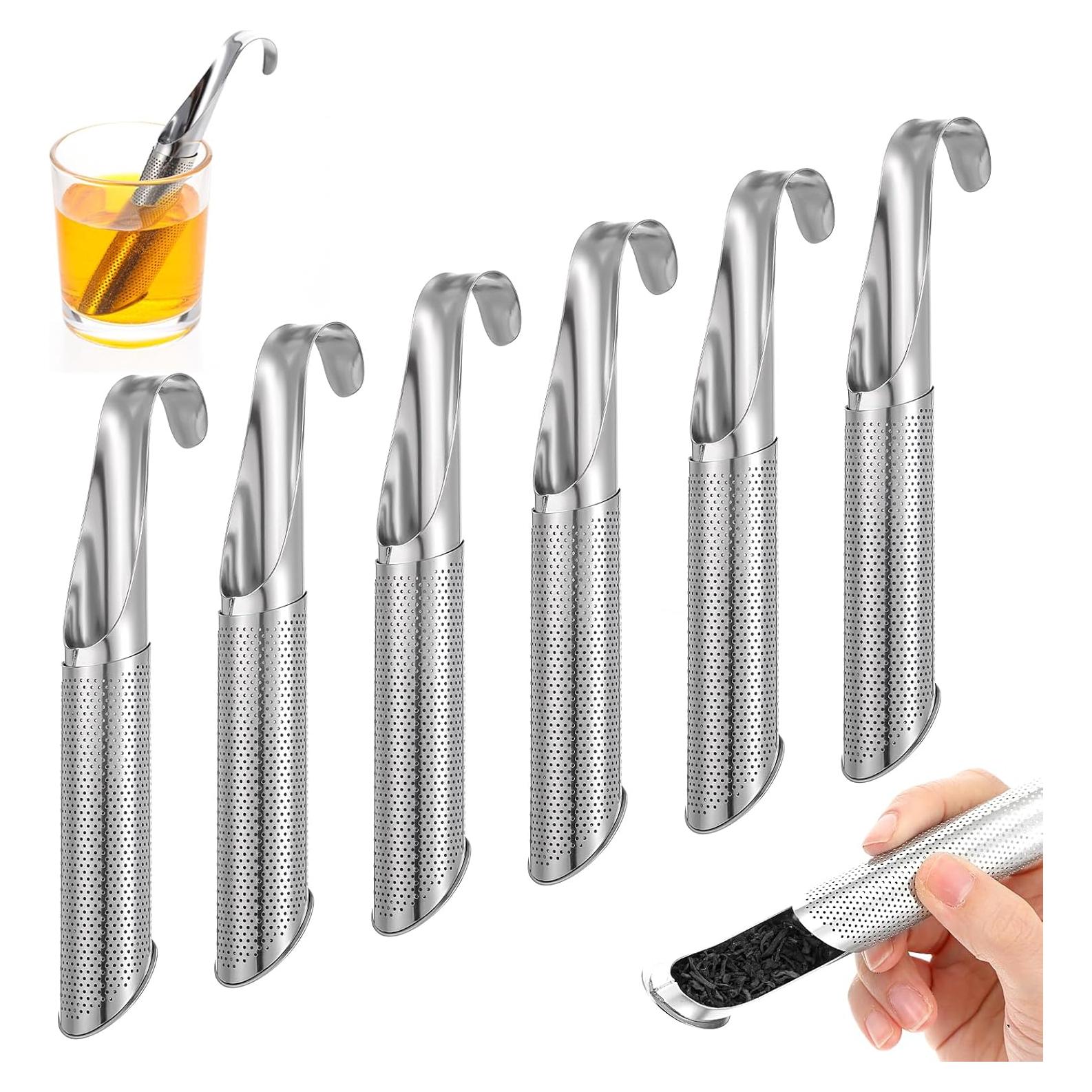 6 Infusores de Té de Acero Inoxidable JOUTYFOR 14.5 cm