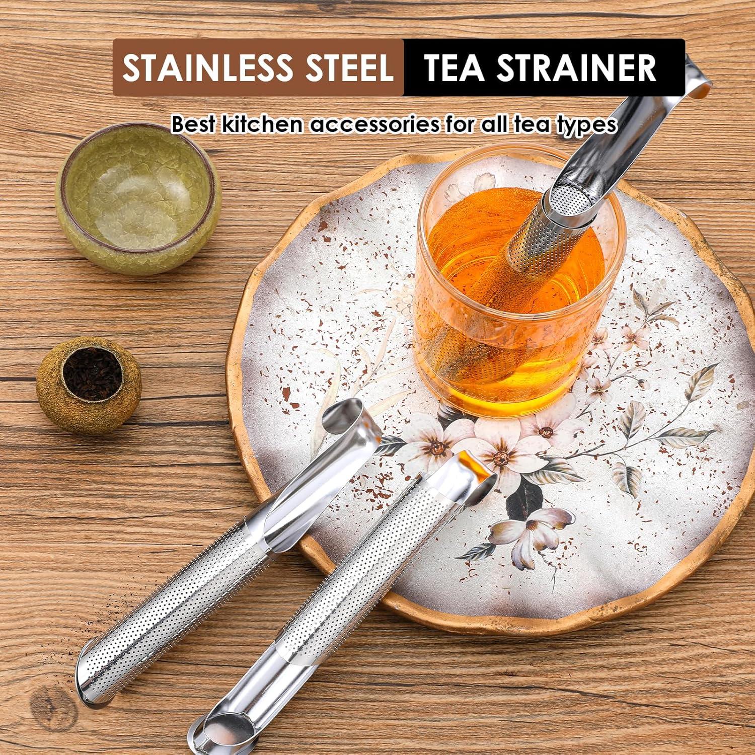 6 Infusores de Té de Acero Inoxidable JOUTYFOR 14.5 cm