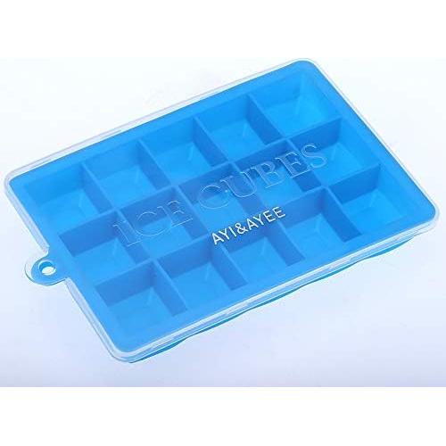 Bandejas de Hielo de Silicona Szxc - 2 Piezas - 15 Cubos