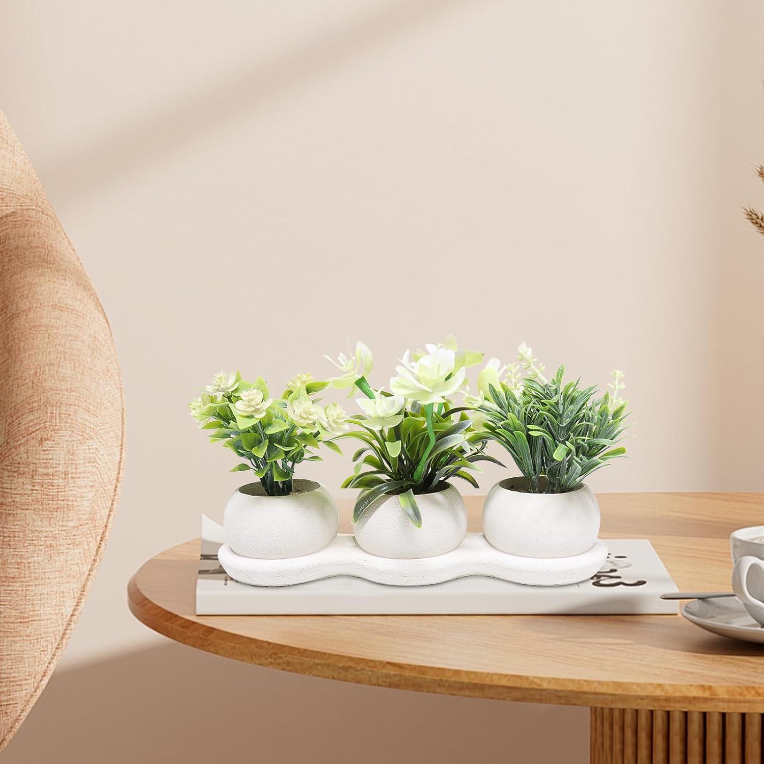 Planta Artificial Uguisu 12cm Eucalipto Decoración Interior