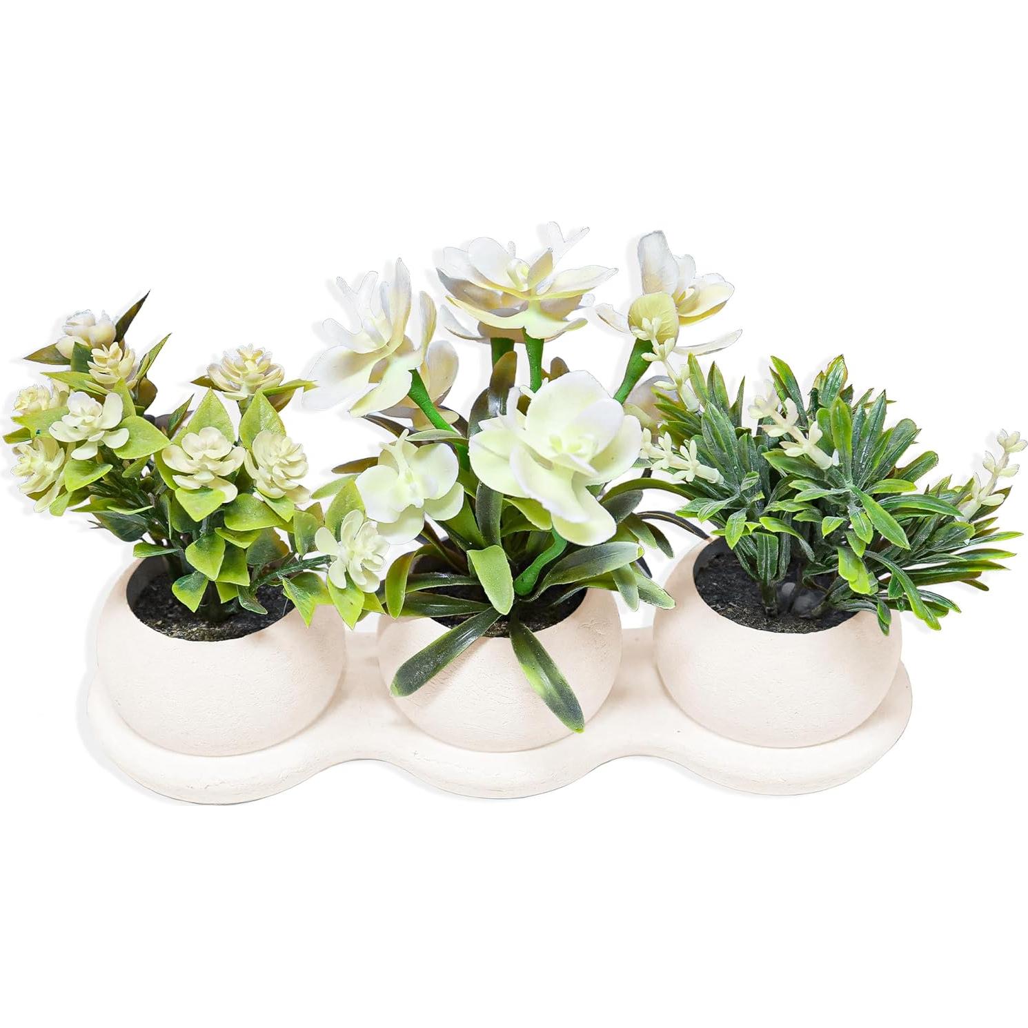 Planta Artificial Uguisu 12cm Eucalipto Decoración Interior