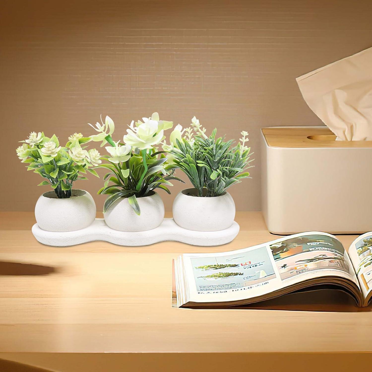 Planta Artificial Uguisu 12cm Eucalipto Decoración Interior