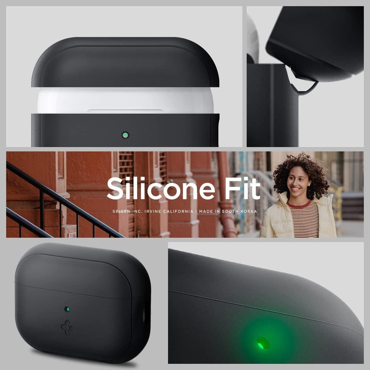 Funda de Silicona Spigen para AirPods Pro 2 - Negro
