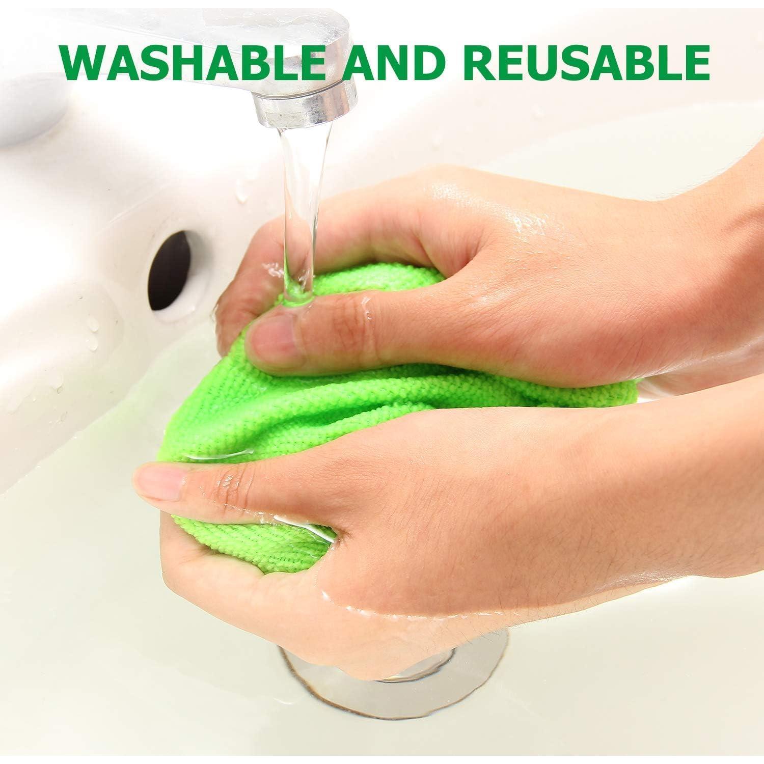 Almohadillas de Microfibra XINDELL - Paquete de 5 Repuestos Verde