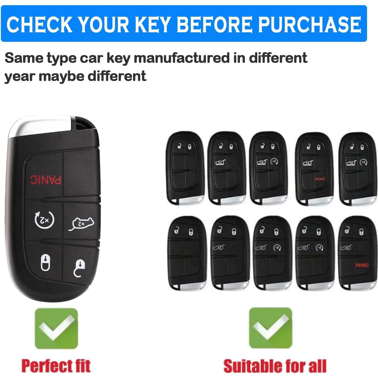 Cubierta de Llavero Jeep XIYANG TRADE TPU Negro Protección 360°