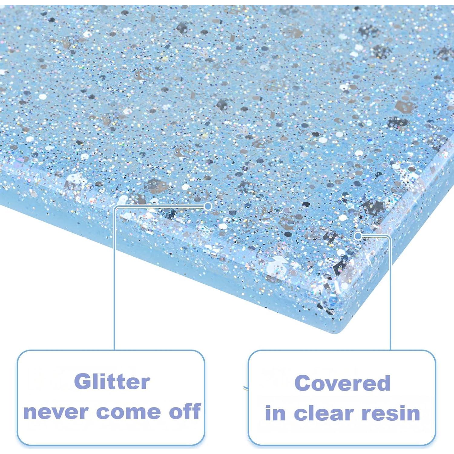 Cubierta de Interruptor de Luz YNQIZKI Azul 13x8 cm Brillante