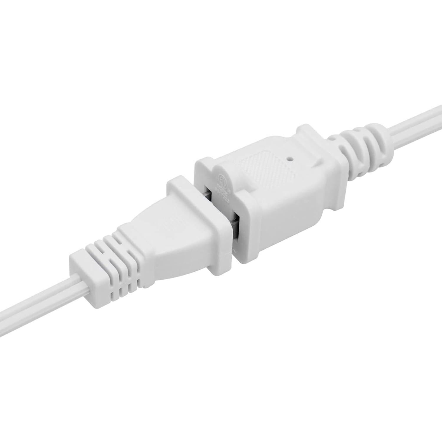Cable de Extensión 1.52m Yeatel 18AWG Polarizado Blanco
