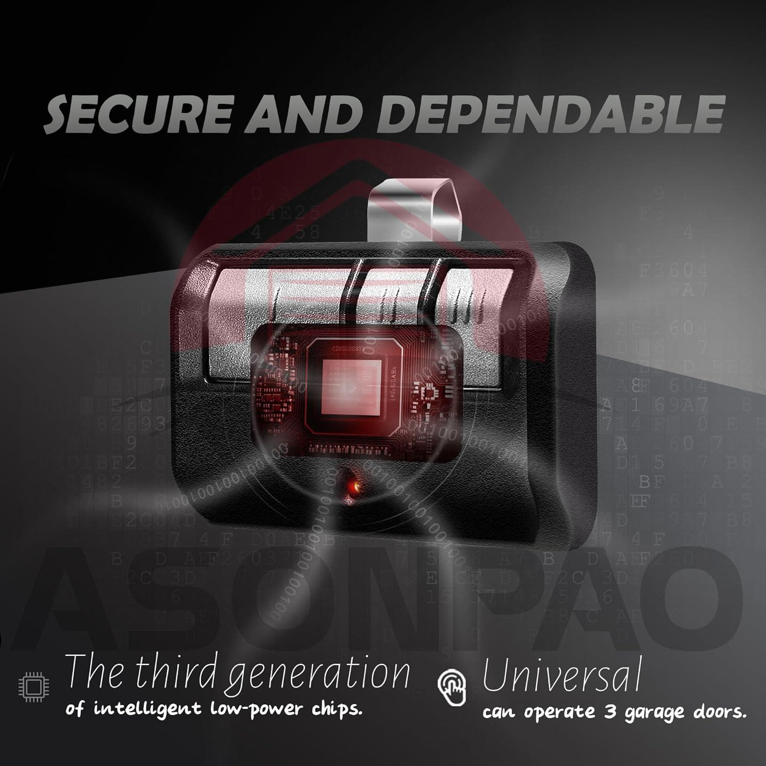 Control Remoto Universal LiftMaster 893Max para Garaje