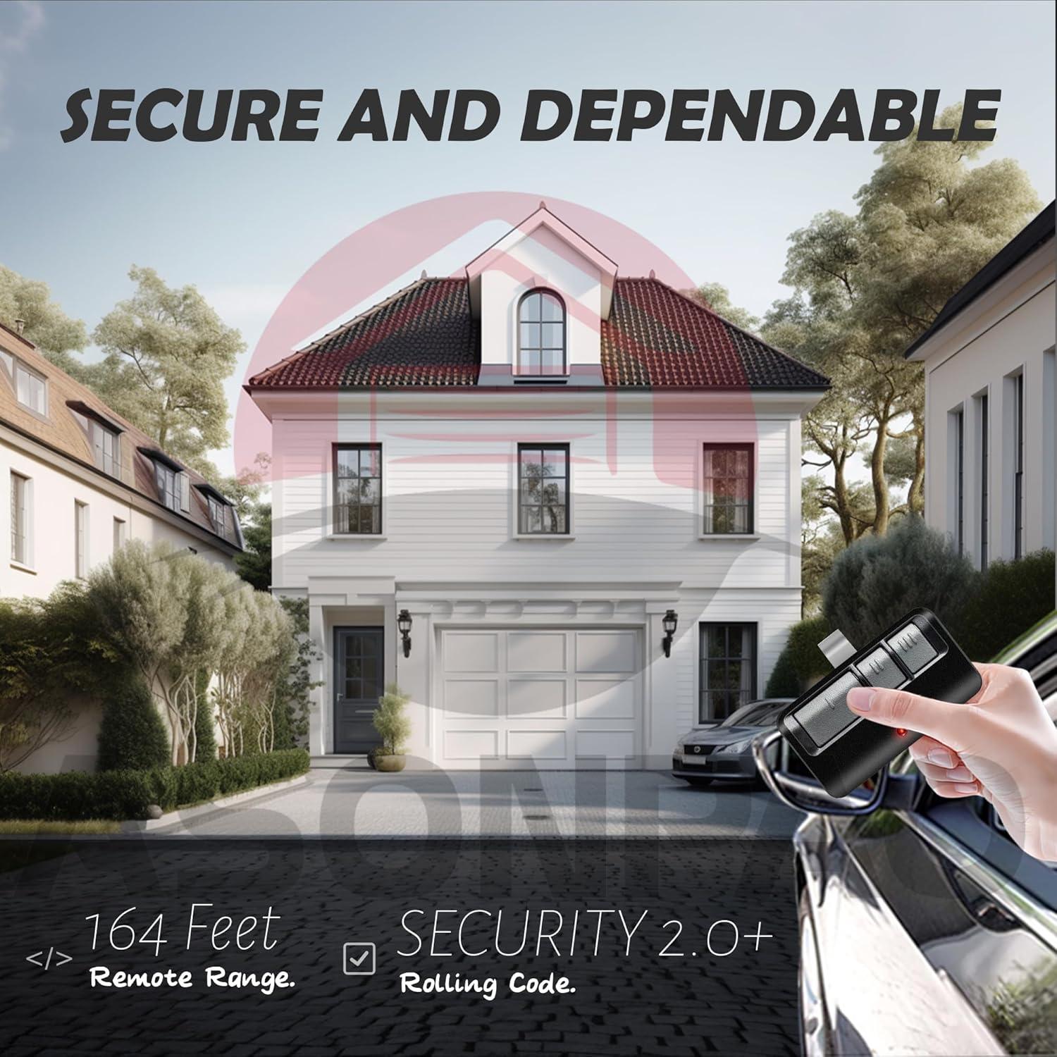 Control Remoto Universal LiftMaster 893Max para Garaje