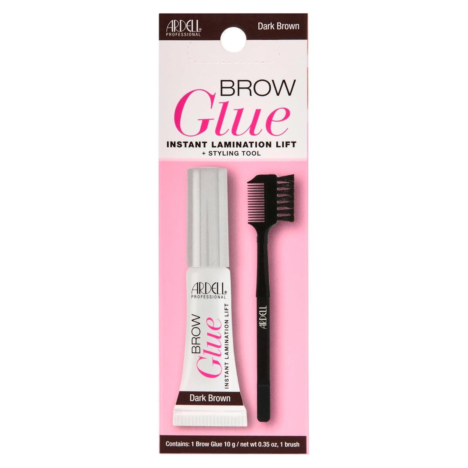 Pegamento para Cejas Ardell Marrón Oscuro 10 g - Gel Fijador