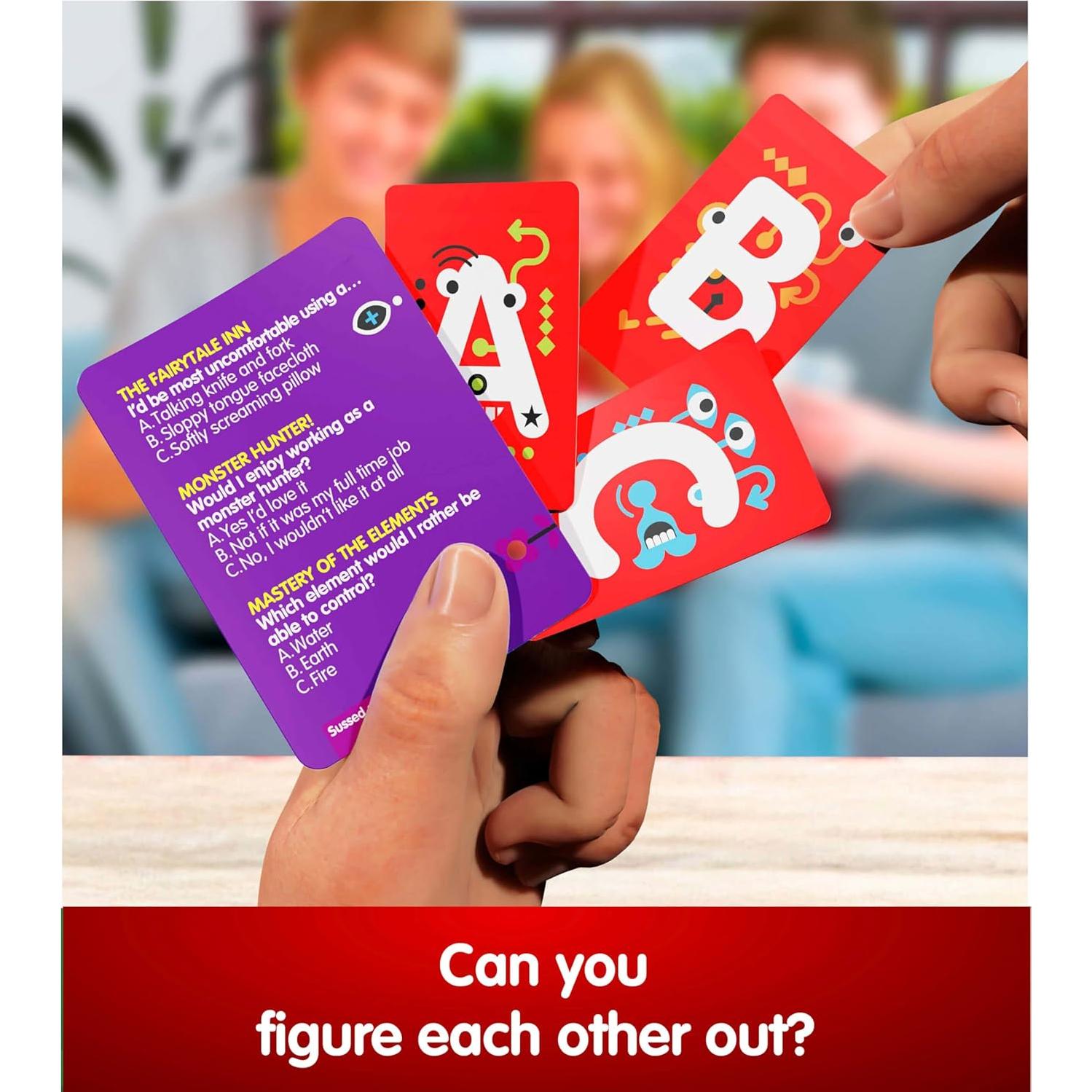 Juego de Cartas Sussed ¿Qué Harías? Diversión Familiar