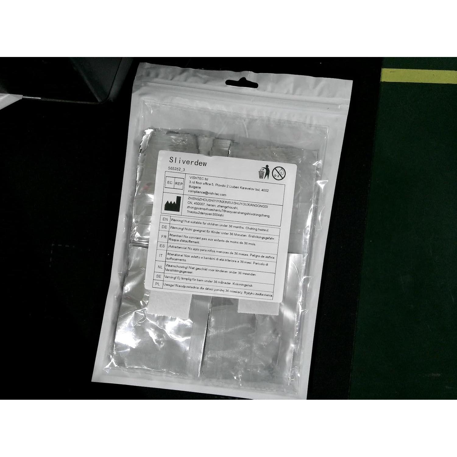 100 Pcs Removedor de Esmalte de Uñas en Gel Sliverdew