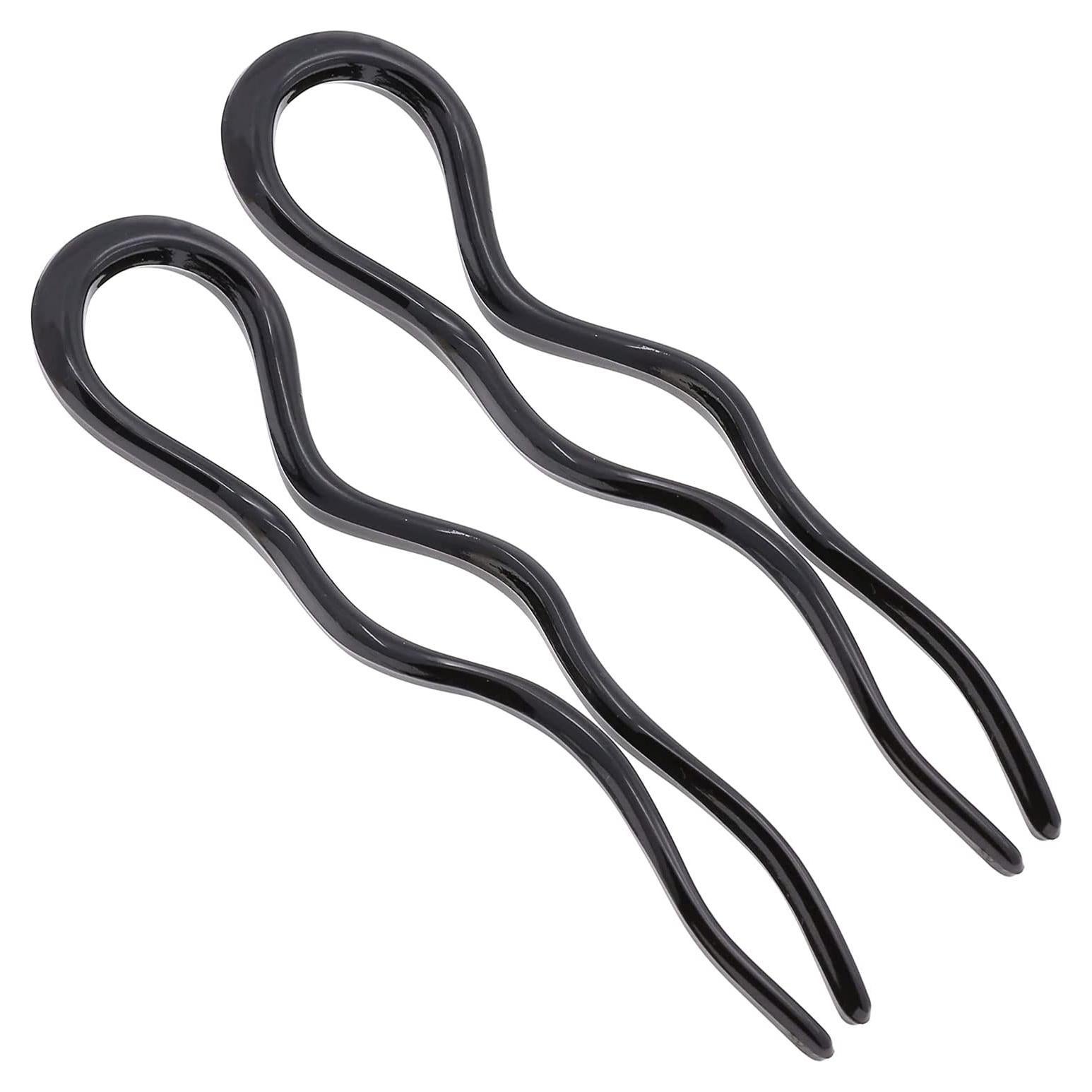 Horquillas para el cabello Camila Paris CP3285-2, 2 piezas, negro