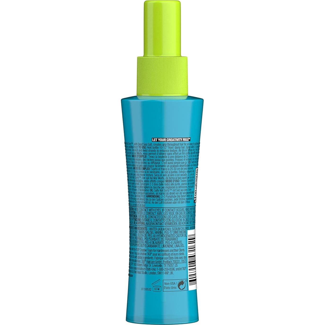 Spray Texturizante de Sal Bed Head Salty Not Sorry 100 ml