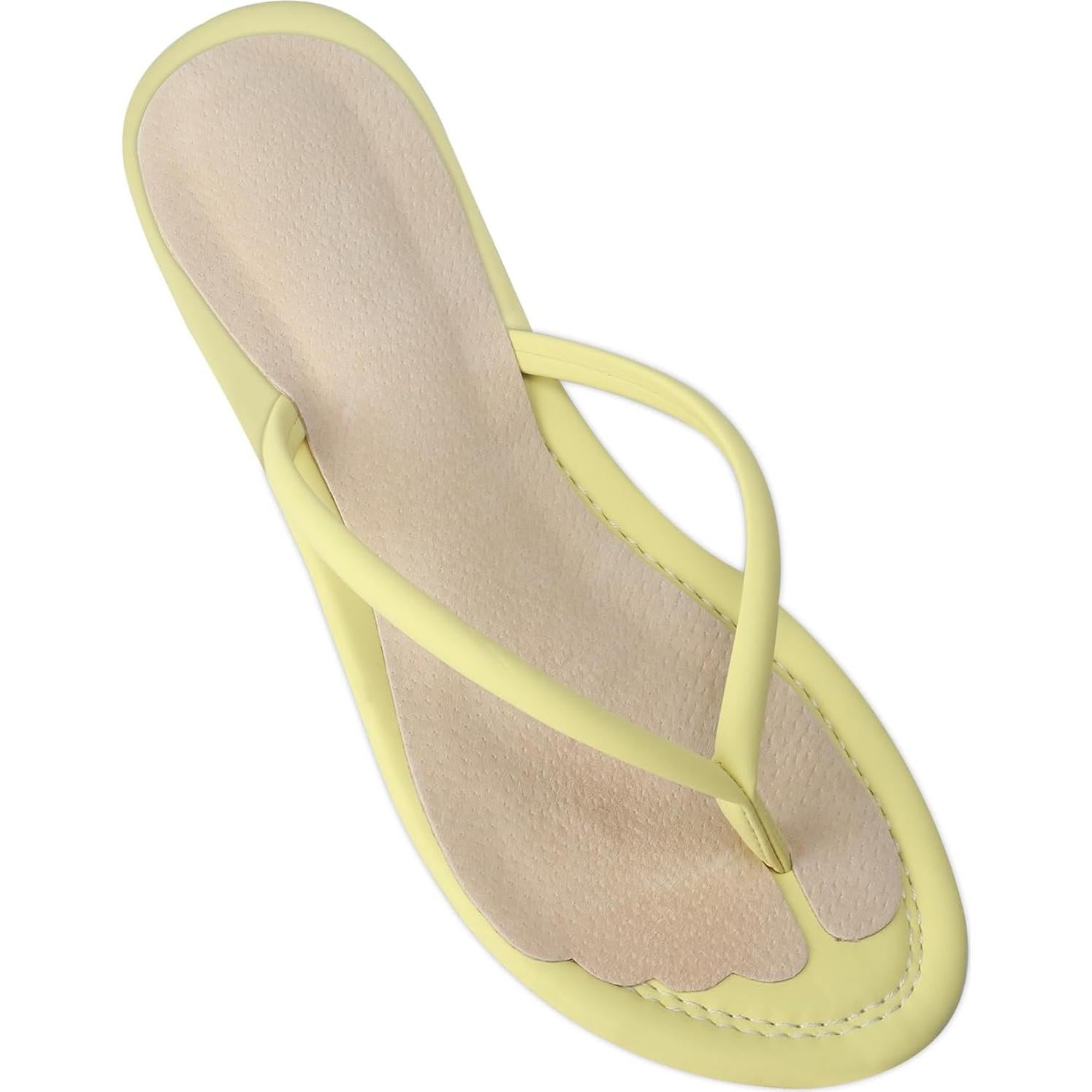 Plantillas Adhesivas para Sandalias de Dedo BTXYM Beige S 5-8