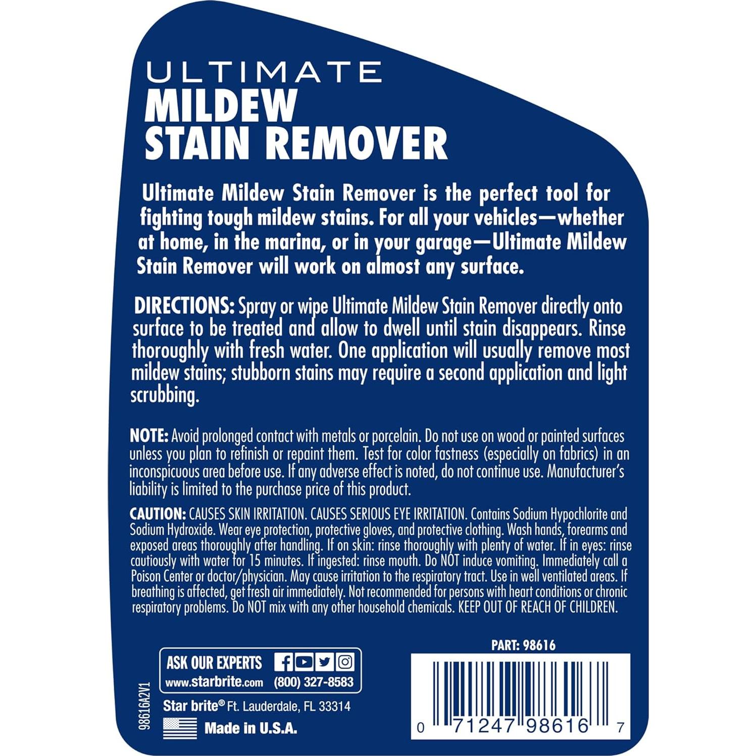 Guardia Vinílica Star Brite + Gel Spray Eliminador de Manchas