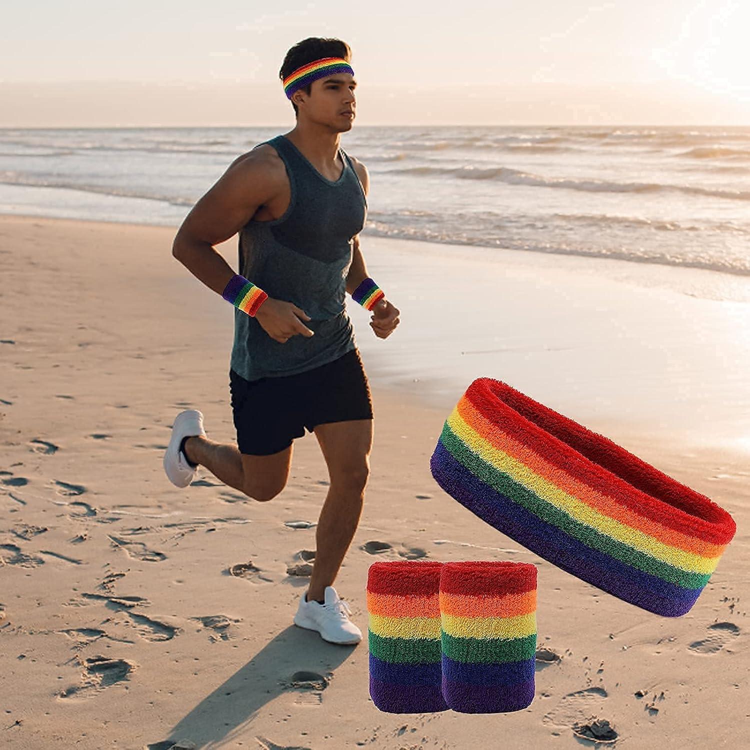 Conjunto de Banda para el Sudor Aster - 3 Piezas Algodón