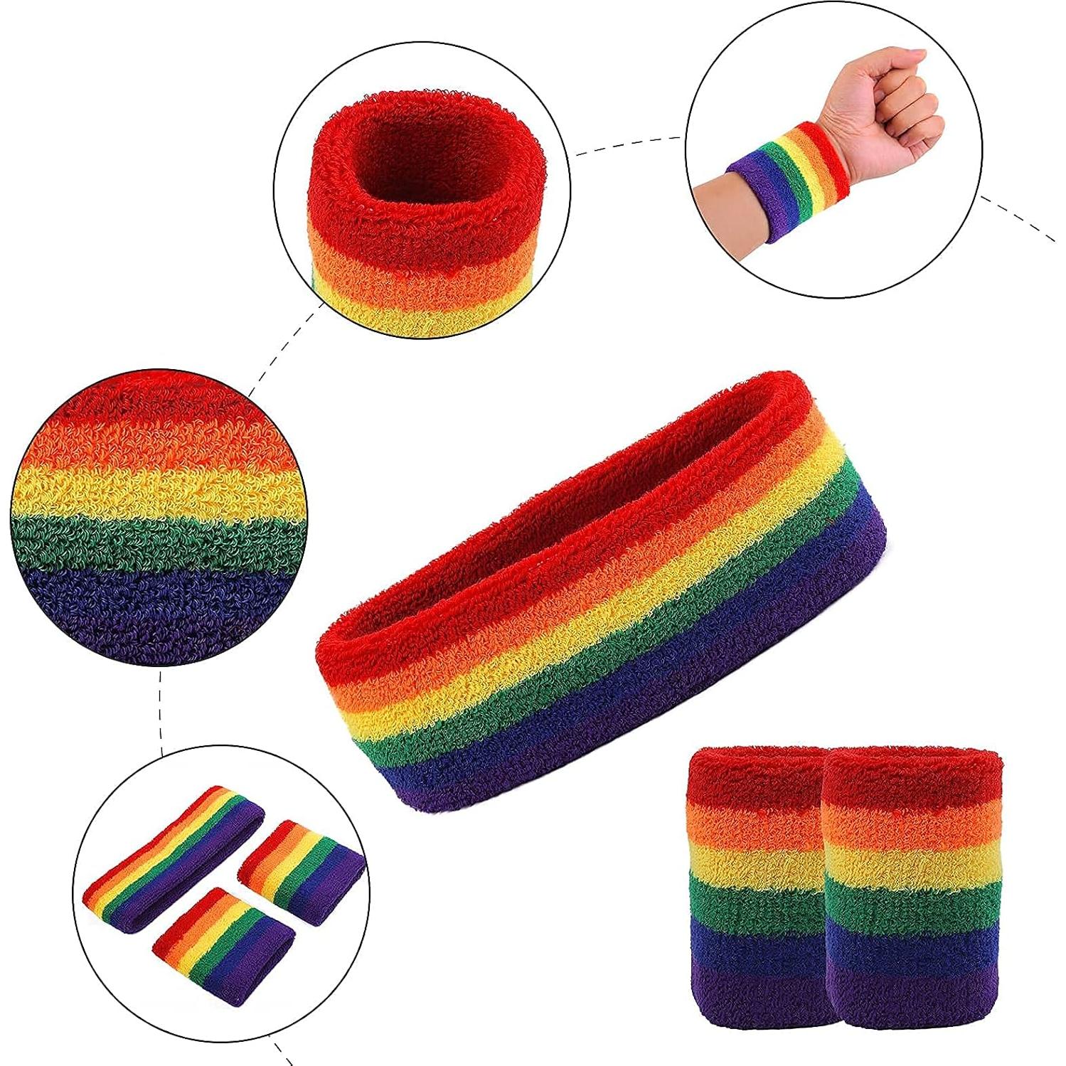 Conjunto de Banda para el Sudor Aster - 3 Piezas Algodón