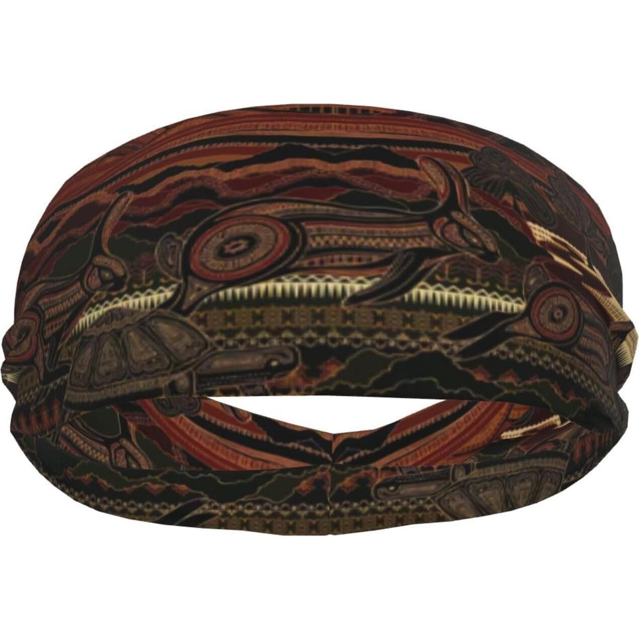 Banda Deportiva PRTYABS Unisex Tribal Africana para Ejercicio