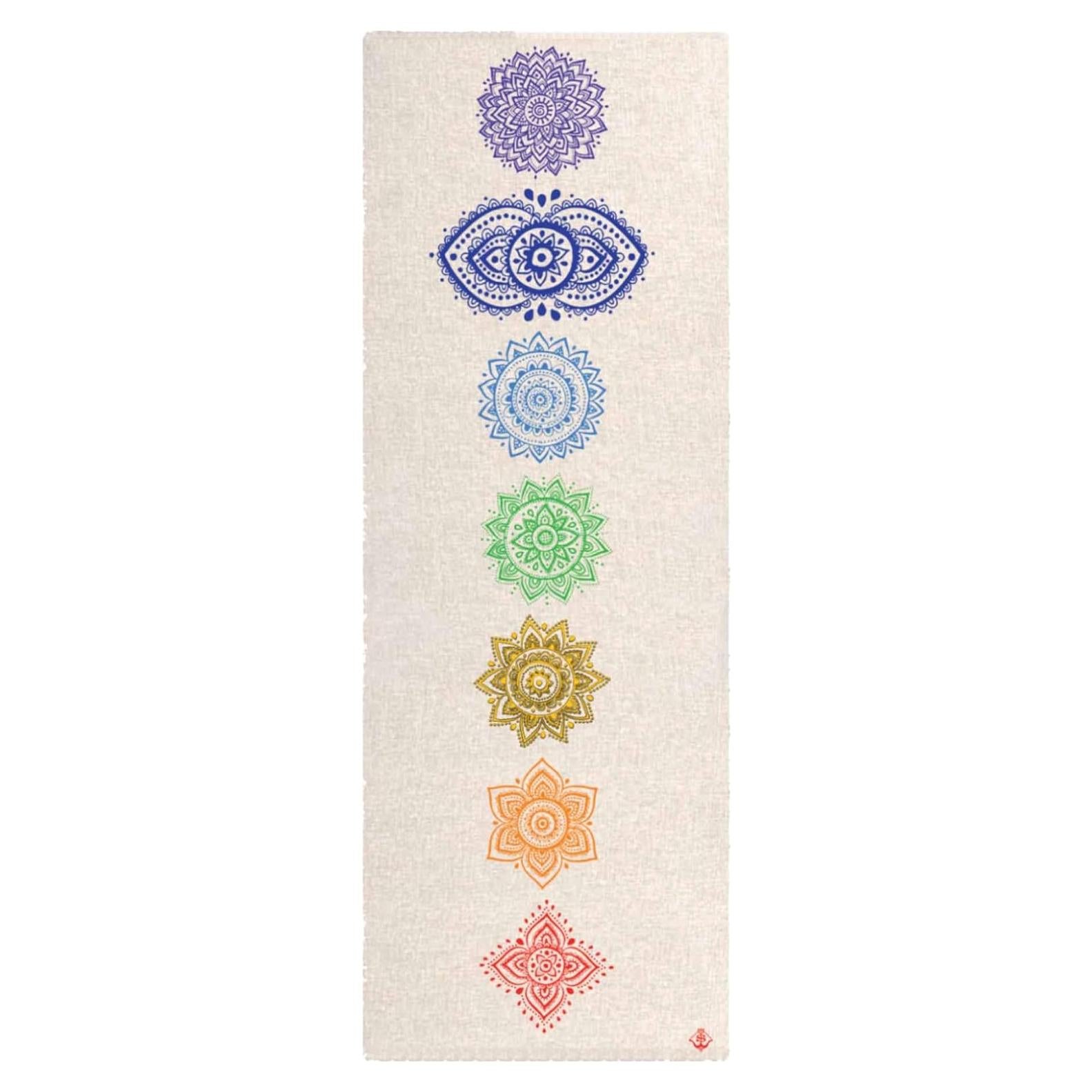 Alfombrilla de Yoga Shakti Warrior Chakra Ecológica 182.88x60.96cm