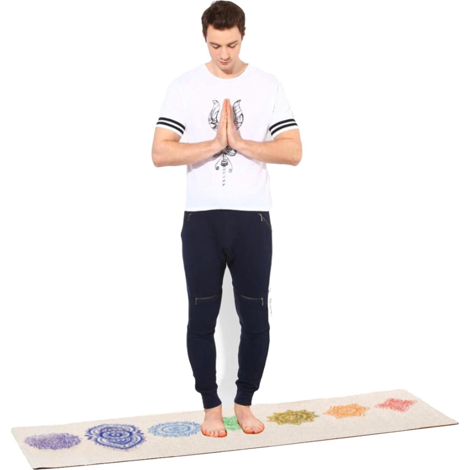 Alfombrilla de Yoga Shakti Warrior Chakra Ecológica 182.88x60.96cm