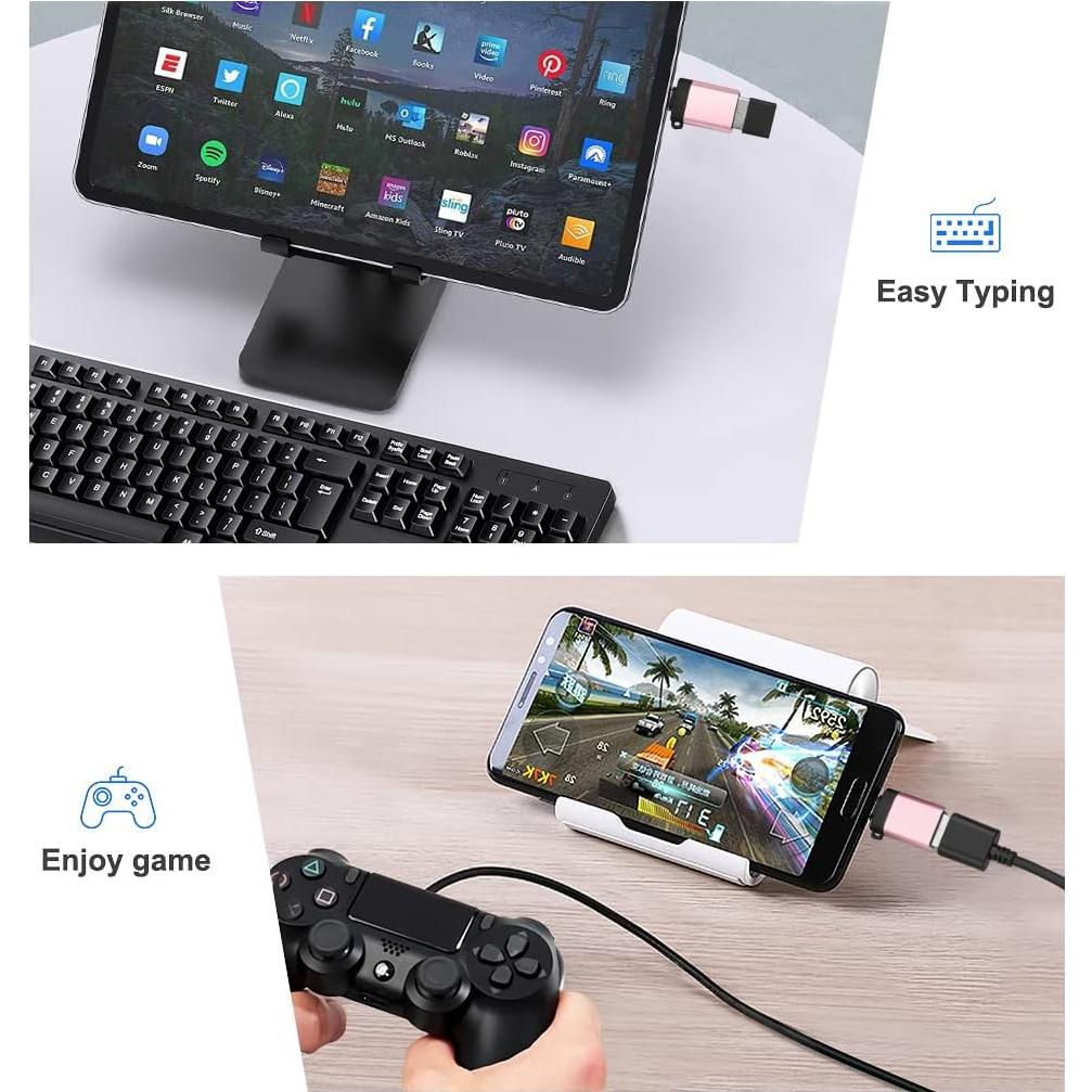 Adaptador Micro USB a USB 3.0 Seminer - Paquete de 2 OTG