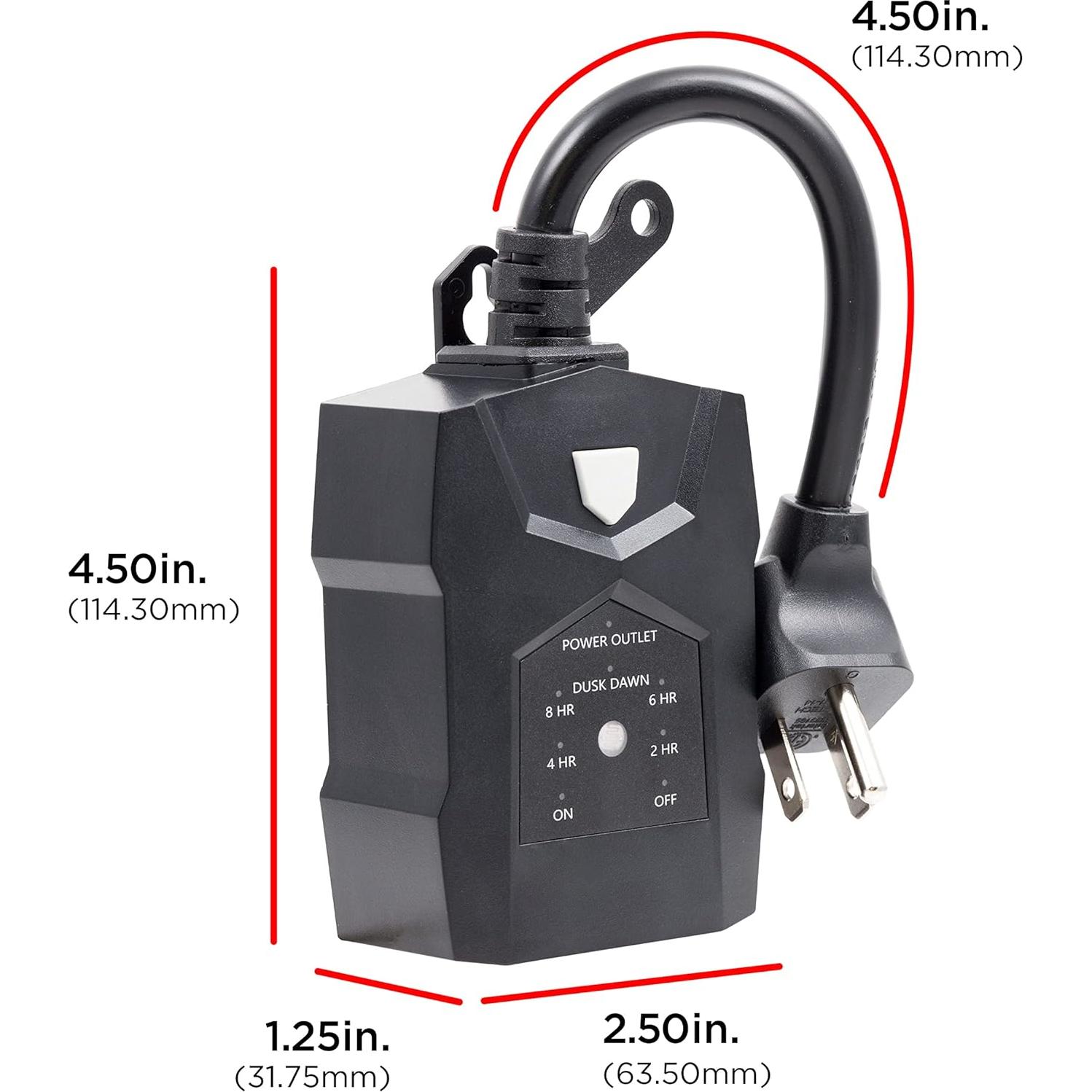 Temporizador Digital Exterior UltraPro Doble Salida 70386