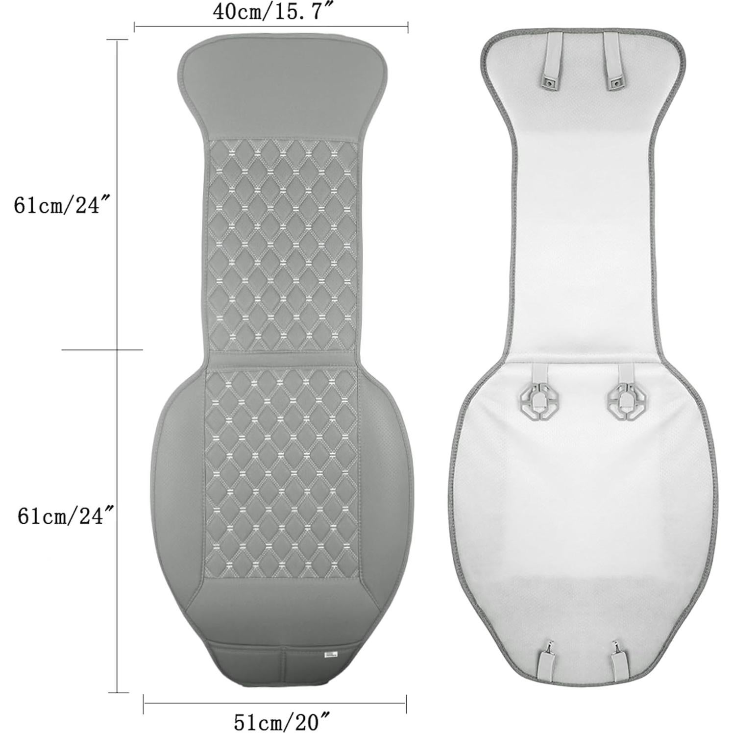 Funda de Asiento de Coche Black Panther KLXCD01 Gris Claro