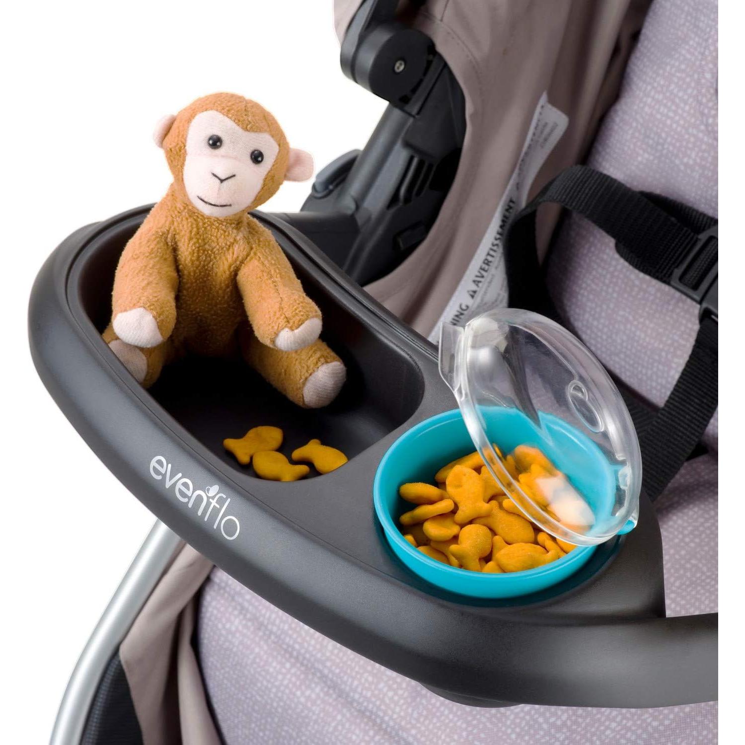 Bandeja de Snack para Niños Evenflo con Taza Removible
