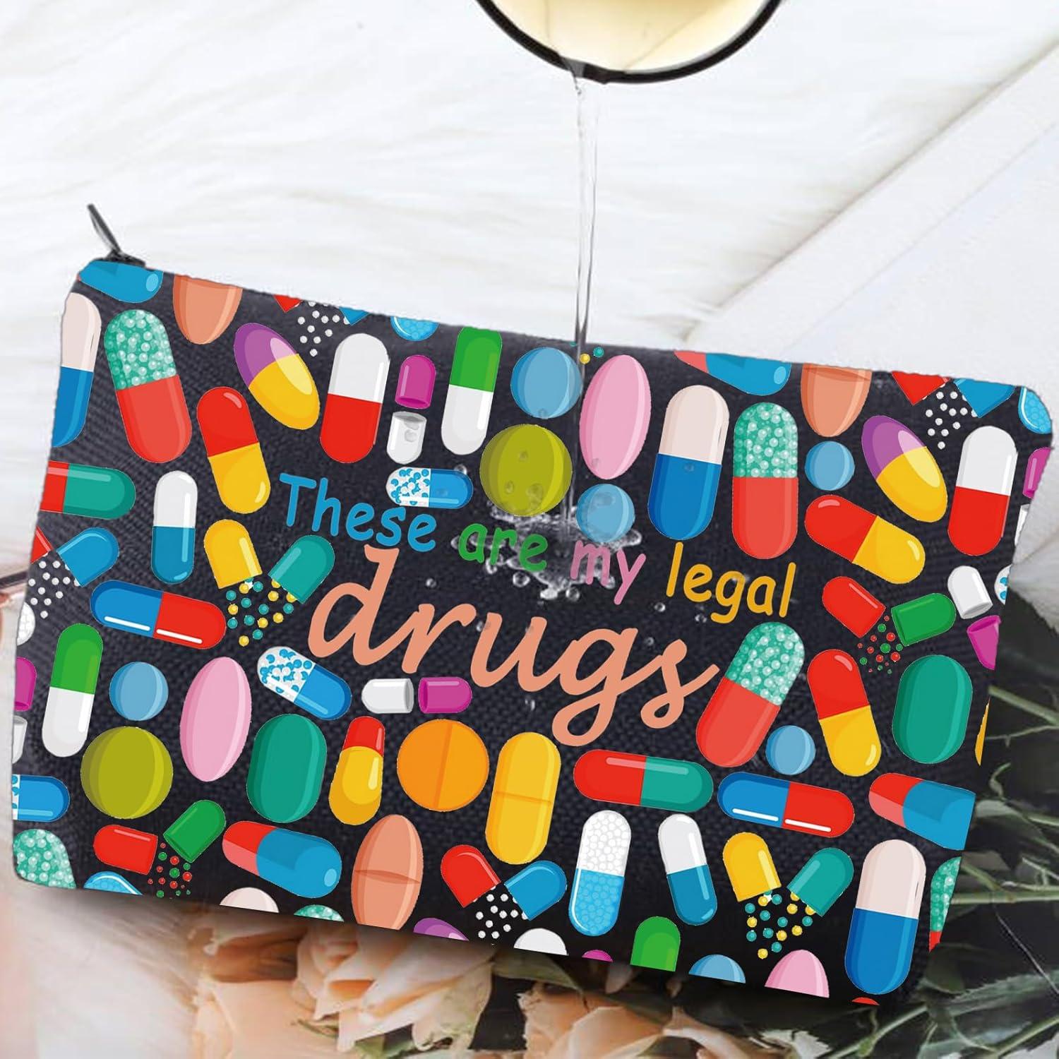 Bolsa Cosmética Divertida para Mujeres G2TUP - Mis Drogas Legales