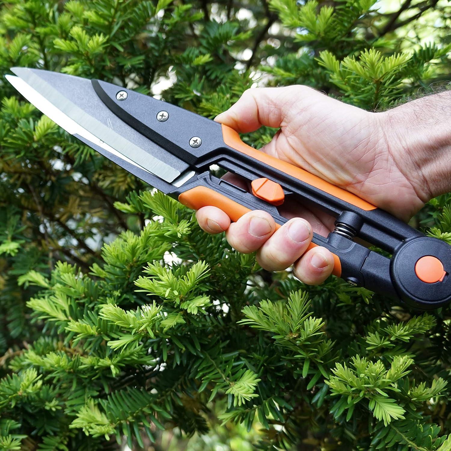 Tijeras de Césped Kings County Tools 6" con Cuchillas de Resorte