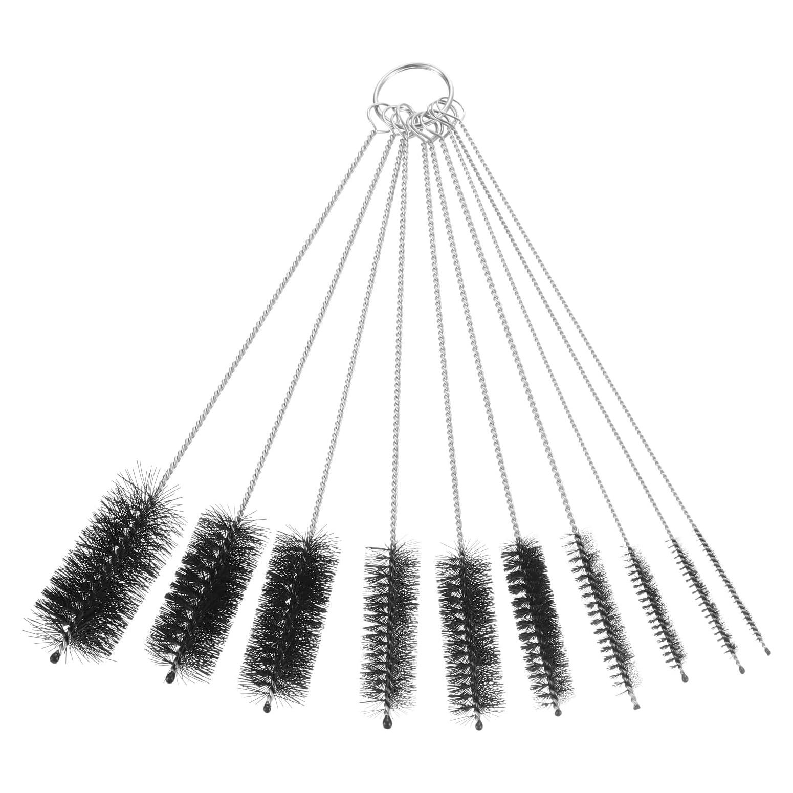 Juego de Cepillos Limpiadores de Pajitas uxcell 21 cm 10 Piezas