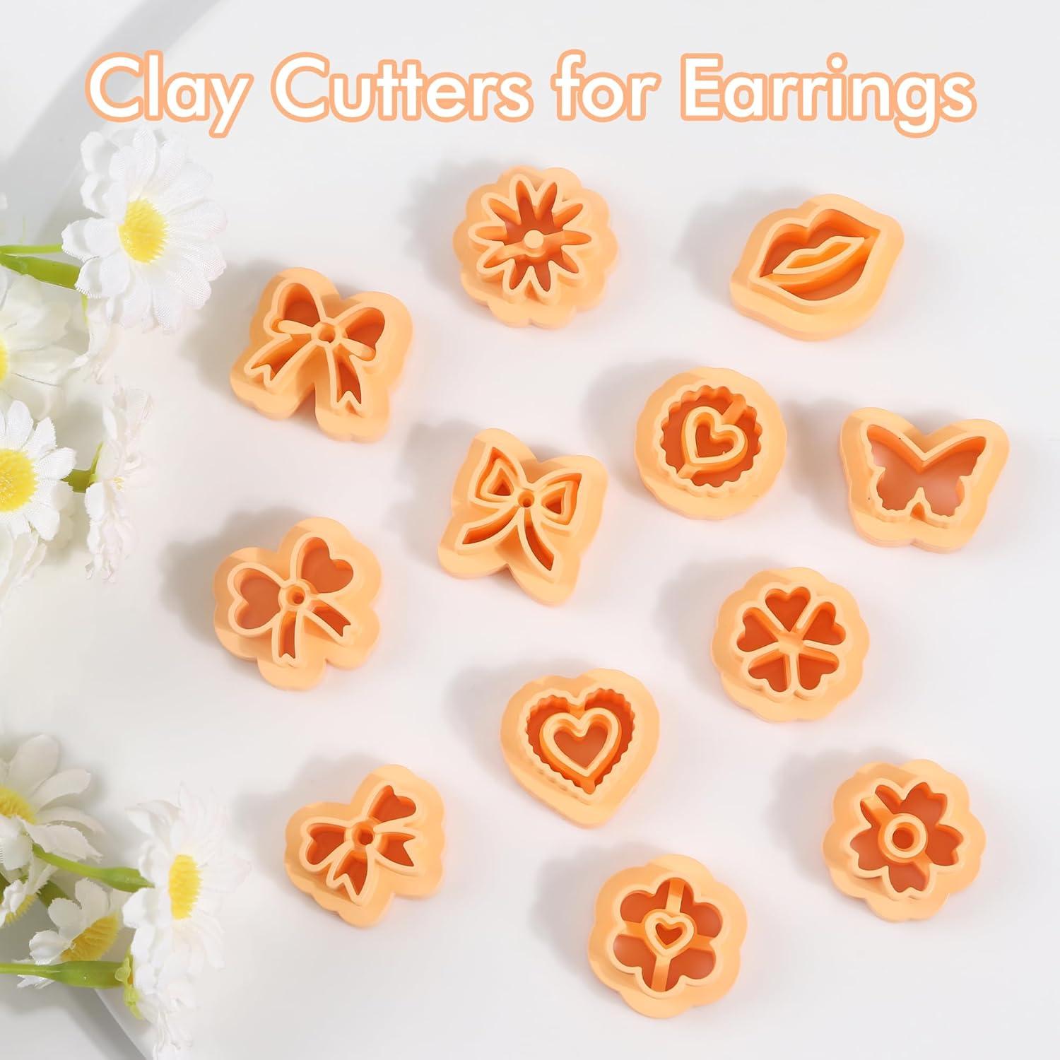 Cortadores de Arcilla Polimérica Puocaon - 12 Piezas Variadas