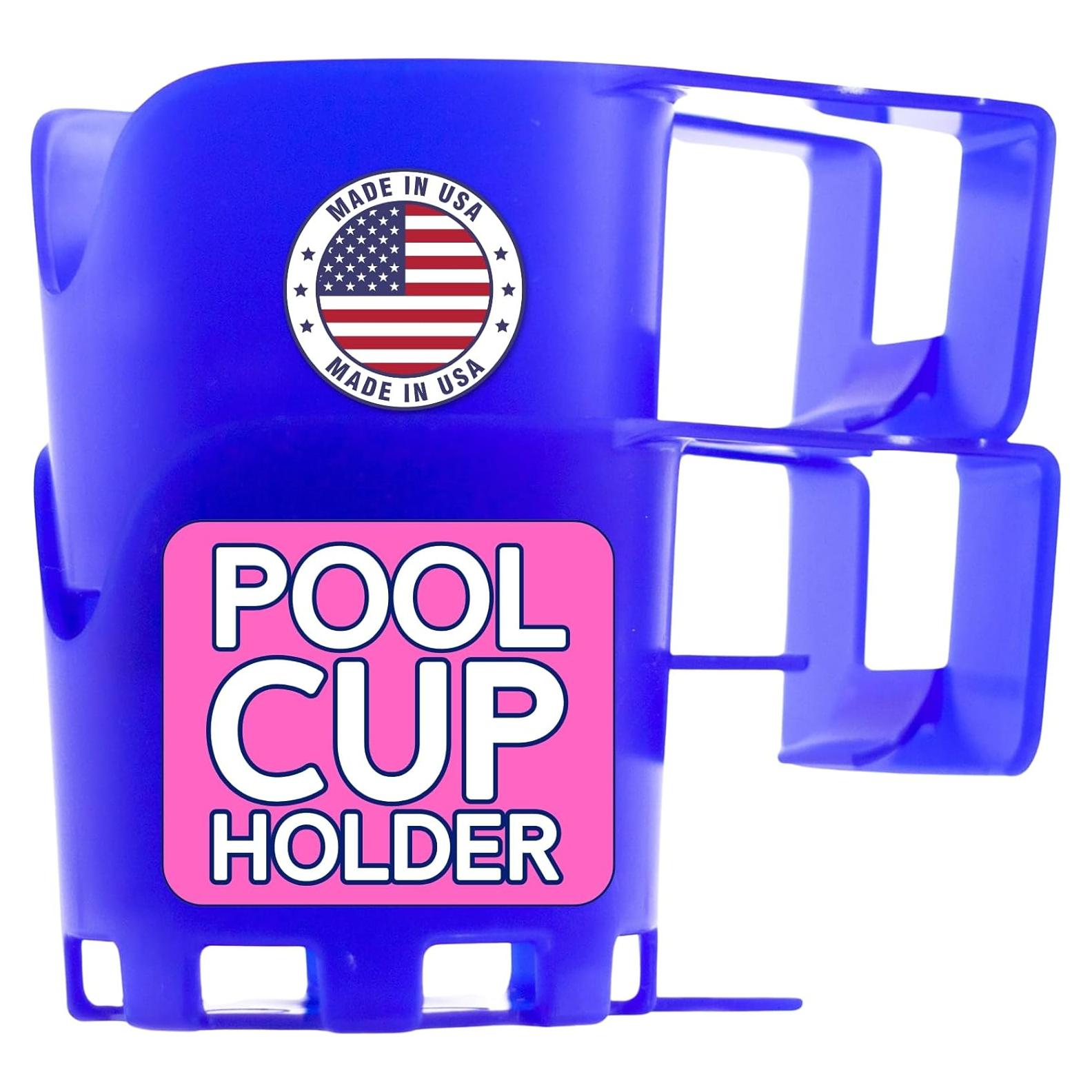 Soportes para vasos de piscina Storage Theory - 2 paquetes azul