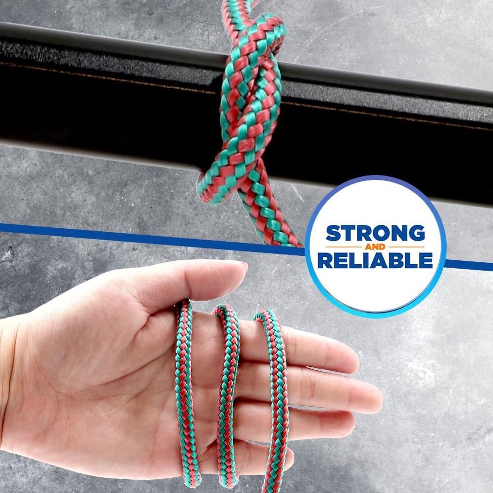 Cuerda Táctica de Paracord 6 mm x 20 m GOLDEN COCK Verde/Rojo