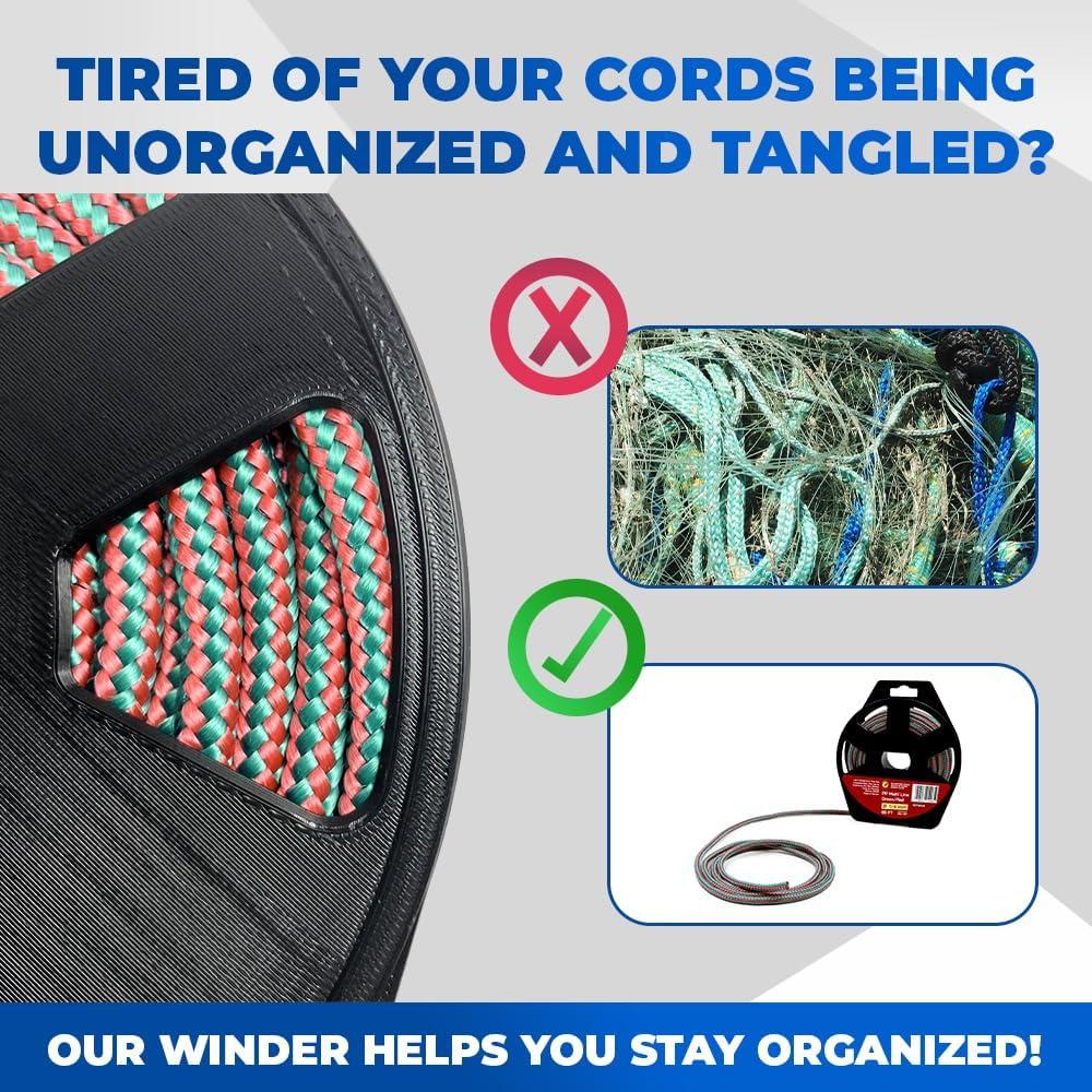 Cuerda Táctica de Paracord 6 mm x 20 m GOLDEN COCK Verde/Rojo