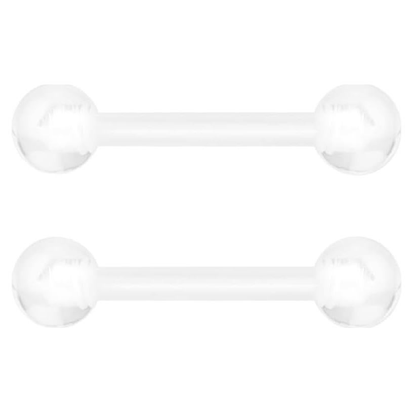 Retenedores de Piercing 14G Joyería Corporal Prohibida PTFE
