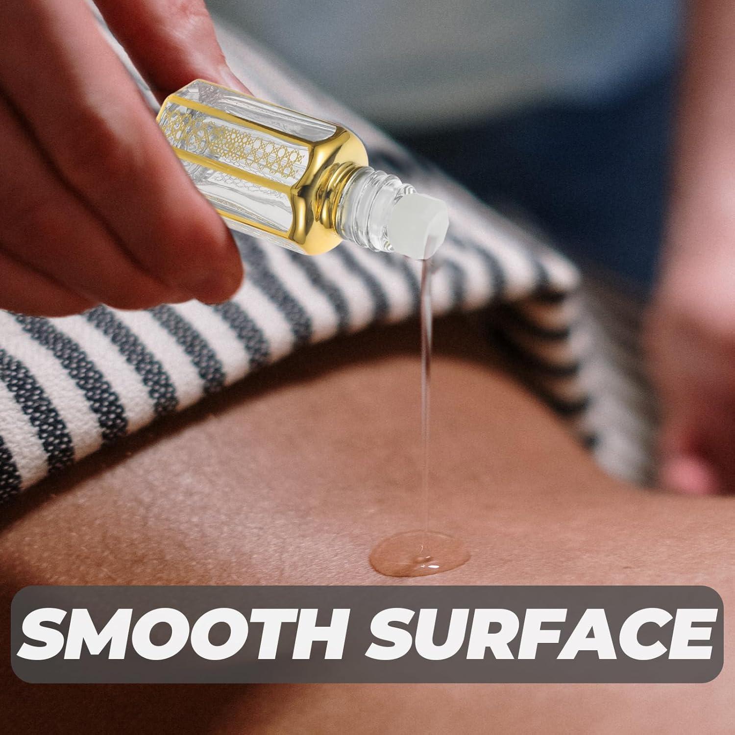 3 Botellas de Perfume Árabes Vintage LALAFINA 3ml Cristal