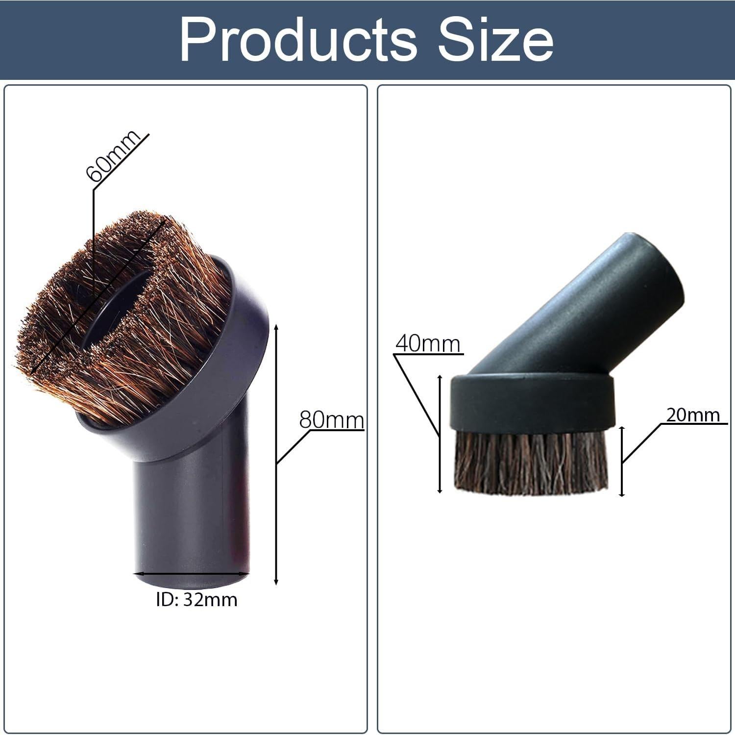 Cepillo de Polvo para Aspiradora GHAMADE 32mm - 2 Piezas