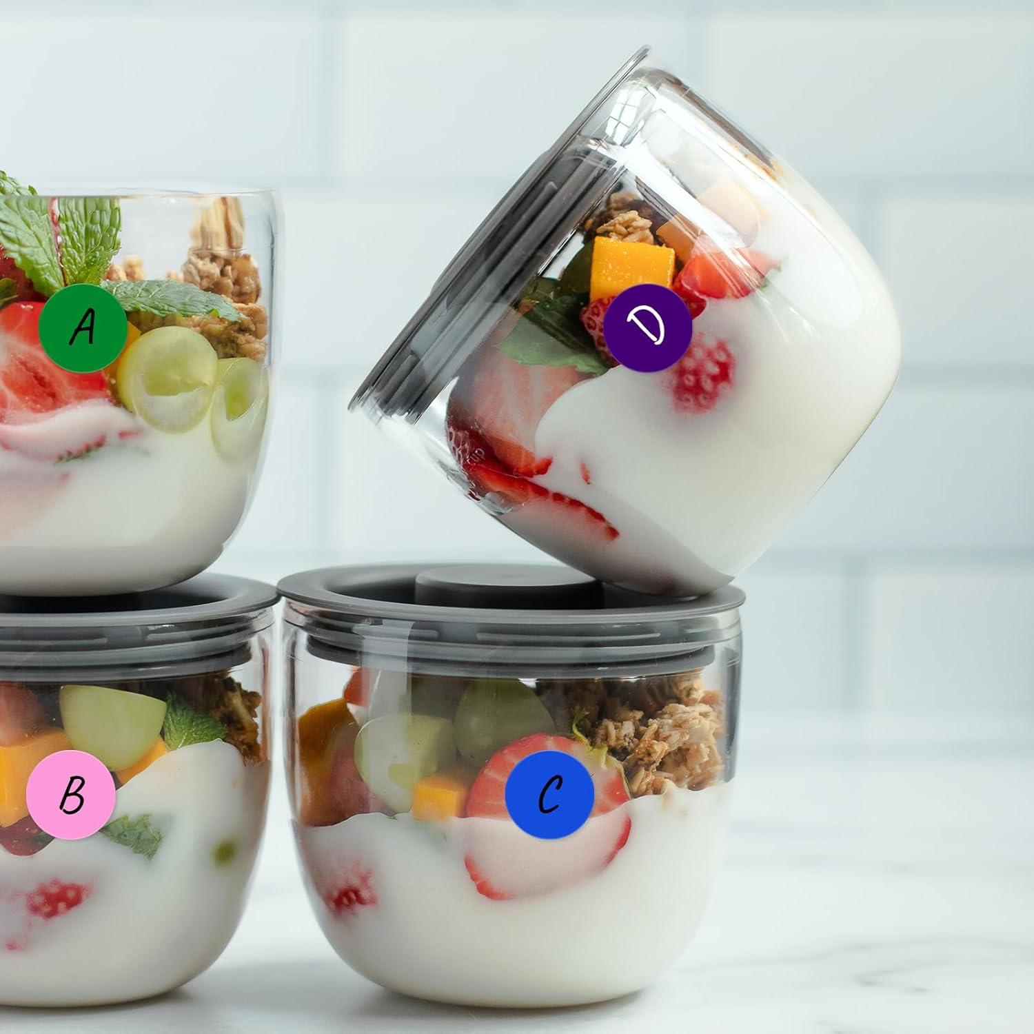 700 Etiquetas Redondas de Puntos de Colores 19 mm YIKIADA