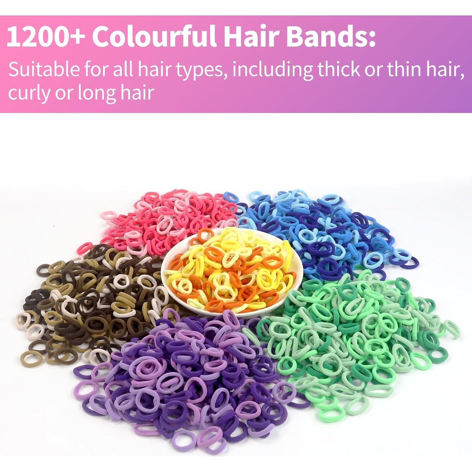 Kit de Tejer con Bandas de Goma STAOVA - 1200 Lazos Coloridos