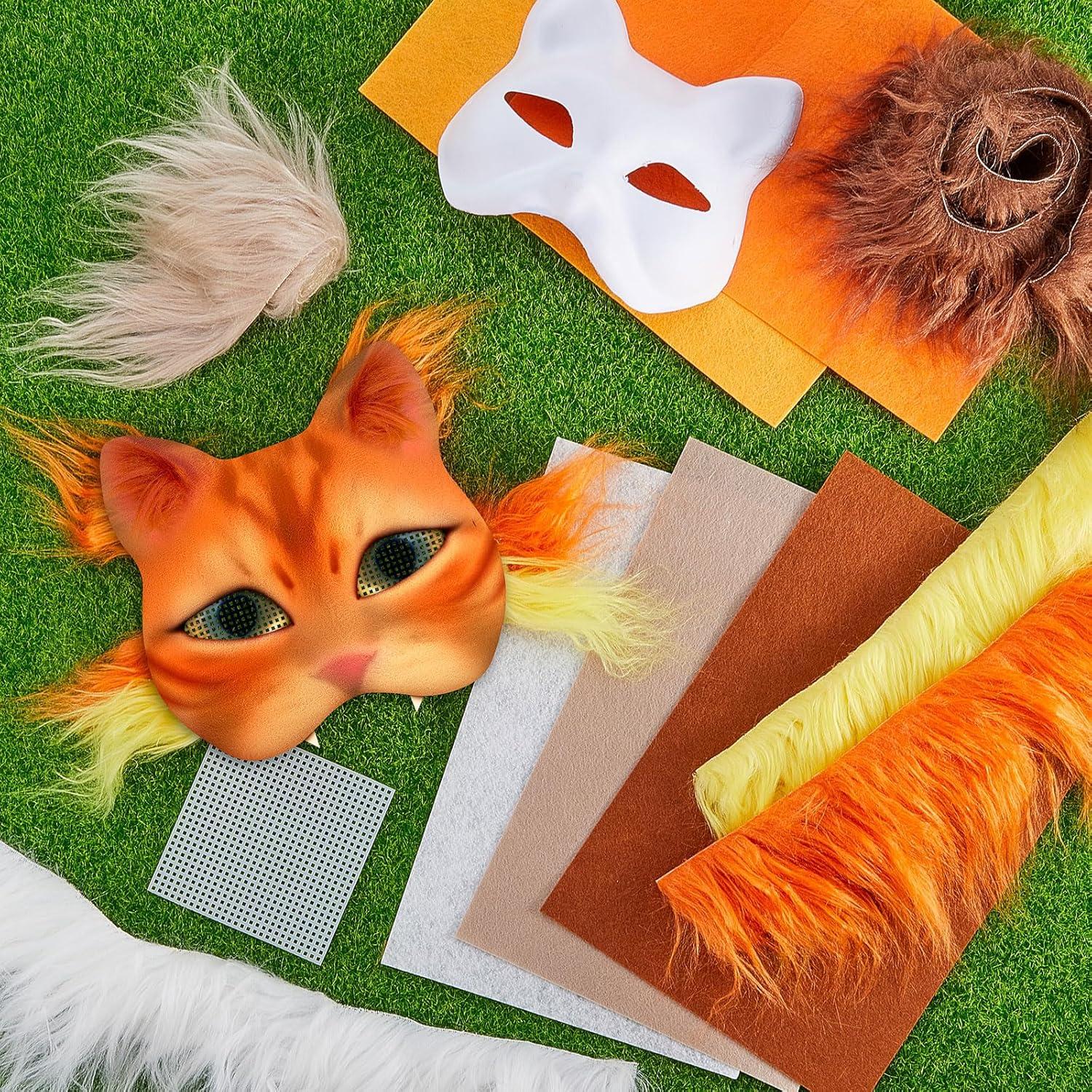 Kit de Máscaras Therian DIY Gato Seenelling - 6 Piezas