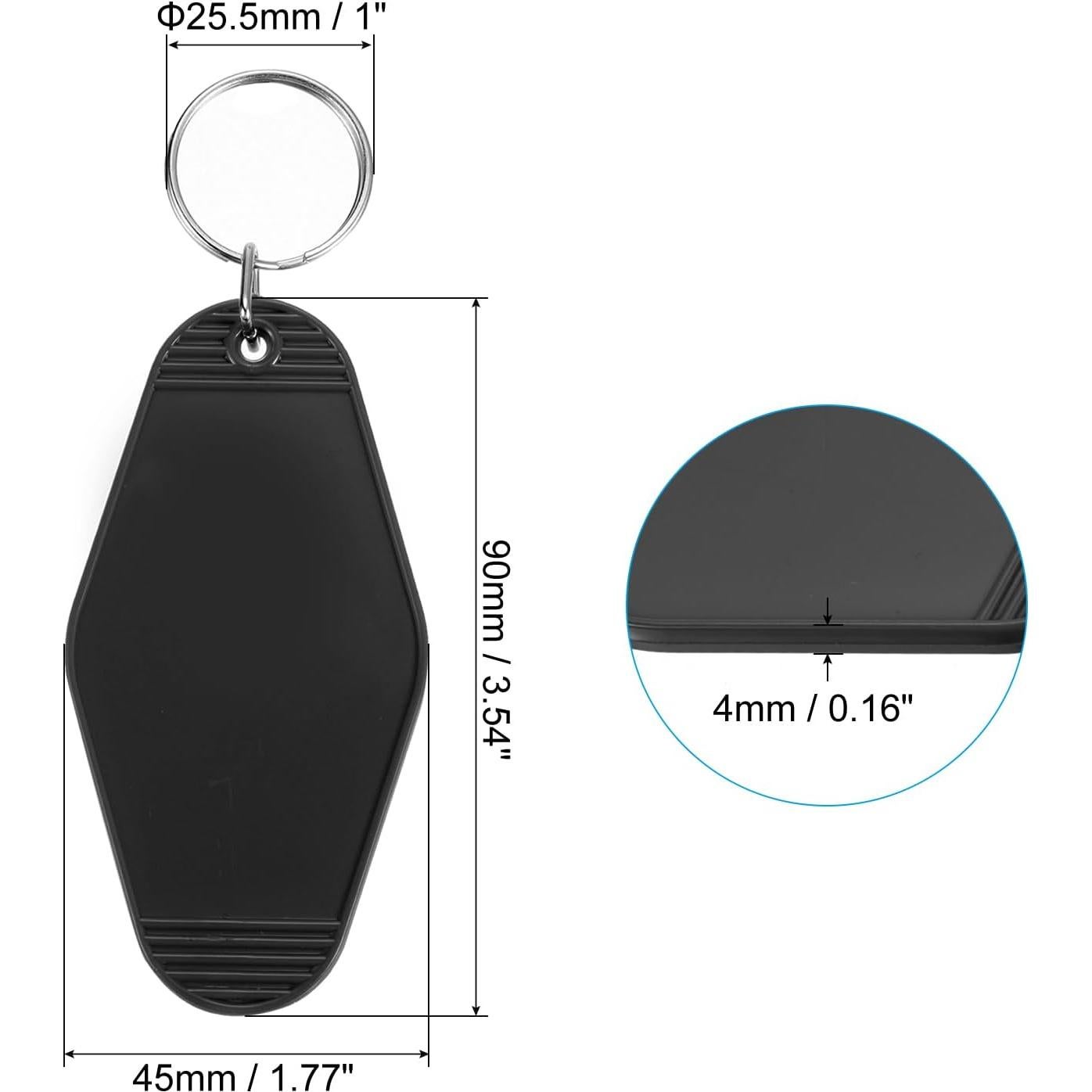 Llavero Vintage PATIKIL para Motel Personalizable 24 Unidades