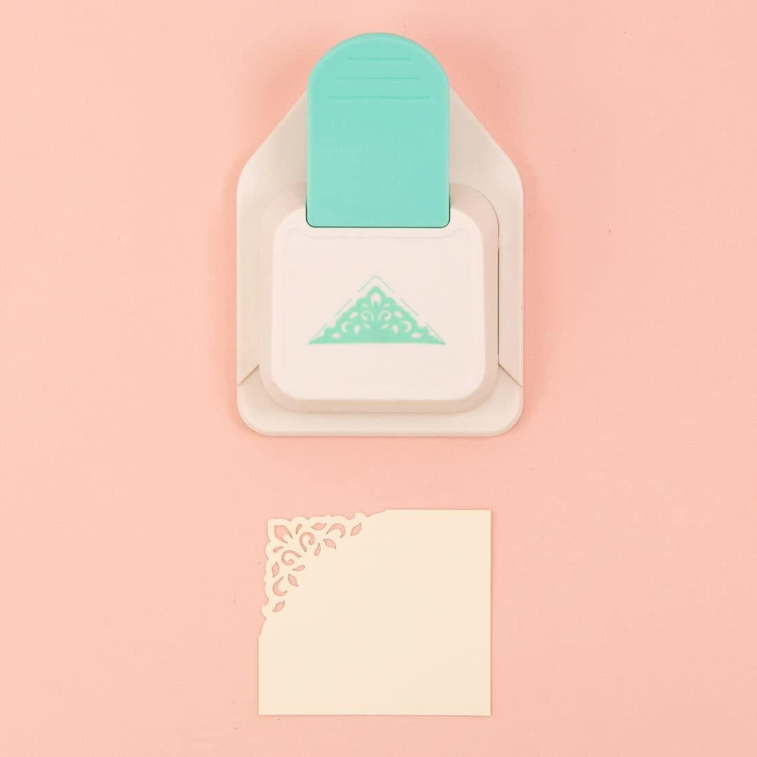 Troquel de esquina Craftelier Basics filigrana 40,5 mm para scrapbooking