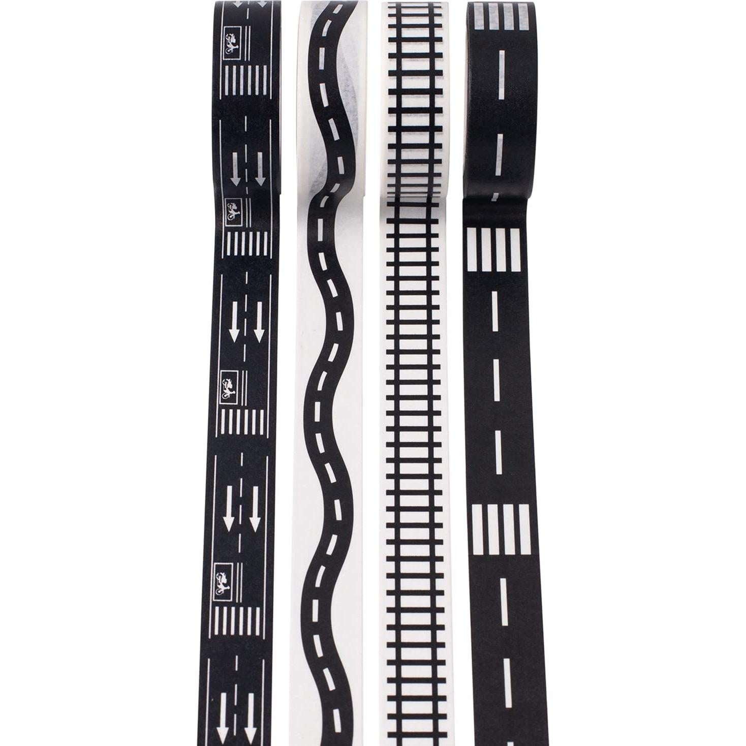 Conjunto de Cinta Washi YUBX 4 Rollos 15mm x 10m Decorativa