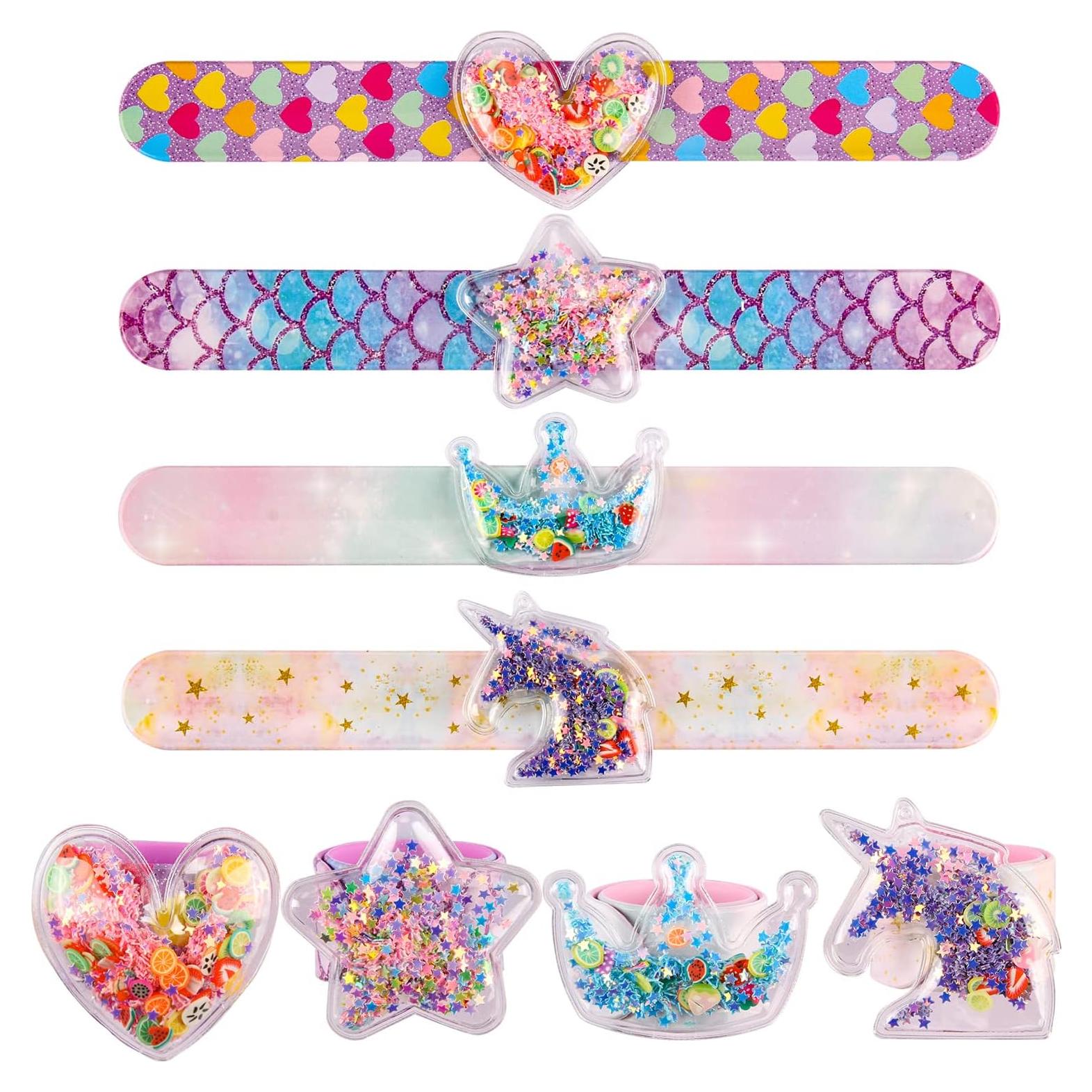 Pulseras de Golpe Little World - 4 Piezas para Niñas