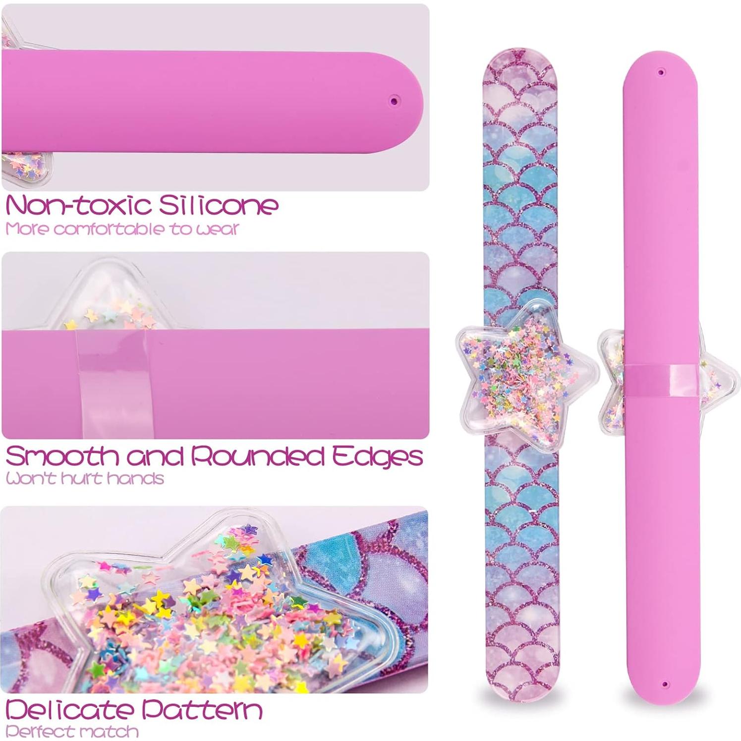 Pulseras de Golpe Little World - 4 Piezas para Niñas